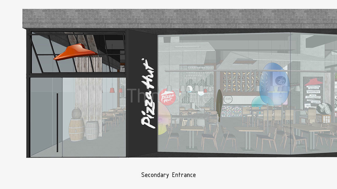 必勝客成都餐廳空間環境-清尚藝美