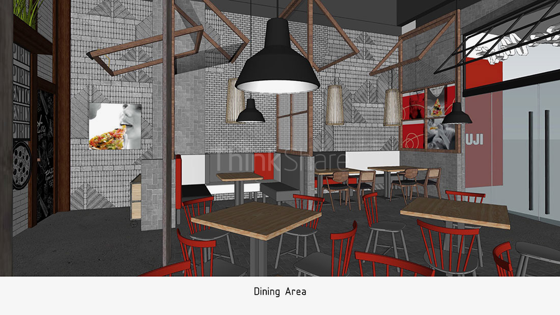 必勝客成都餐廳空間環境-清尚藝美